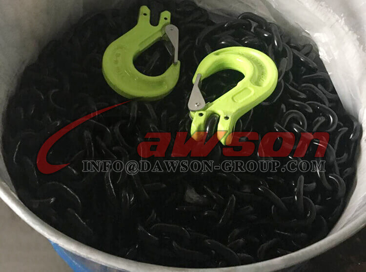 Cadena de carga de aleaci&oacute;n redonda de elevaci&oacute;n con gancho de horquilla - Dawson Group Ltd. - Fabricante, proveedor y f&aacute;brica de China