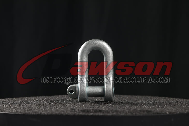 カラーピン付き溶融亜鉛メッキシャックル DIN 82101 タイプ A、電気亜鉛メッキシャックル - Dawson Group Ltd. - 中国工場、メーカー