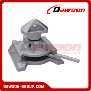 DS-BD-E1 (150) Twistlock em cauda de andorinha 55°, trava e base de torção tipo cauda de andorinha para contêiner de transporte