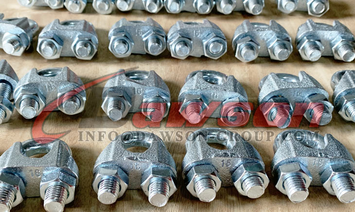 Din 741 Galv.Clip de cable de alambre de fundici&oacute;n maleable - Dawson Group Ltd. - Fabricante, proveedor de China