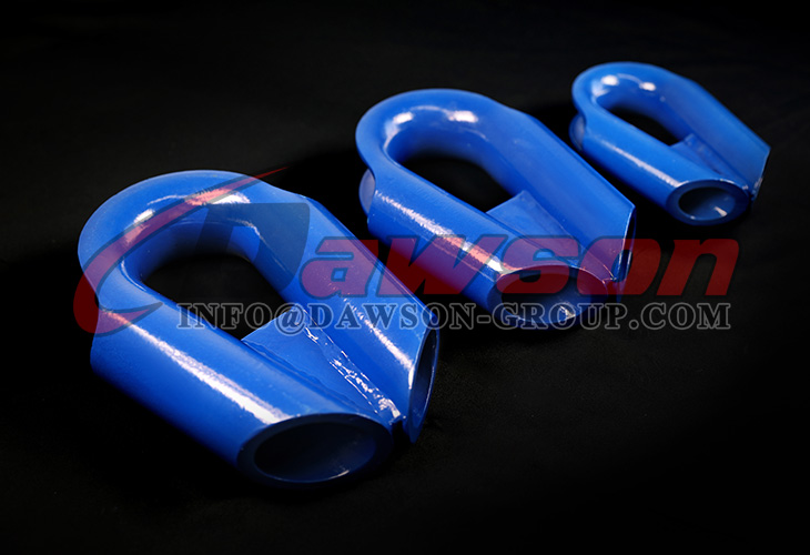 Dedal de tubo tubular con dedales de guindaleza tipo inclinaci&oacute;n con refuerzo adecuados para cuerdas de fibra - Dawson Group Ltd. - Fabricante, f&aacute;brica de China