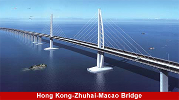 Puente Hong Kong-Zhuhai-Macao, Puente atirantado - Dawson Group Ltd. - Fabricante, proveedor y f&aacute;brica de China