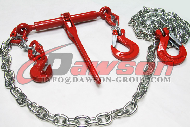 Correntes de amarra&ccedil;&atilde;o G80 com catraca, amarra&ccedil;&atilde;o de corrente com catraca grau 80 - Dawson Group Ltd. - Fabricante, f&aacute;brica na China