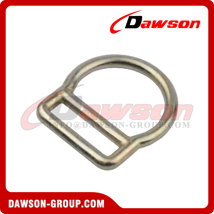 DSJ-3015 Anel D de proteção contra quedas para escalada ao ar livre, anel D de cinto de segurança de aço forjado