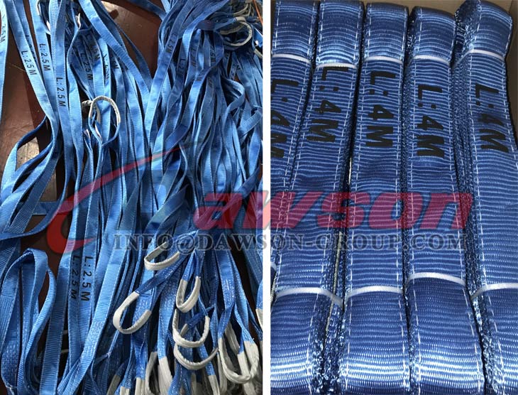 WLL 1.6 トン ポリエステル ウェビング スリング - リフティング スリング - Dawson Group Ltd. - 中国メーカー、サプライヤー