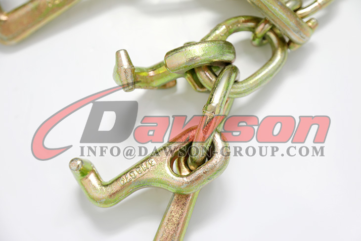 DAWSON G70 牽引チェーン、片端に 15 J フック、大型車両用グラブフック付き - Dawson Group Ltd. - 中国サプライヤー、工場