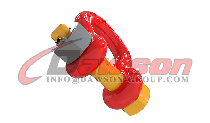 DS756 G8 ボルト タイプ合金弓シャックル、安全ピン付きアンカー シャックル - Dawson Group Ltd. - 中国工場、サプライヤー、メーカー