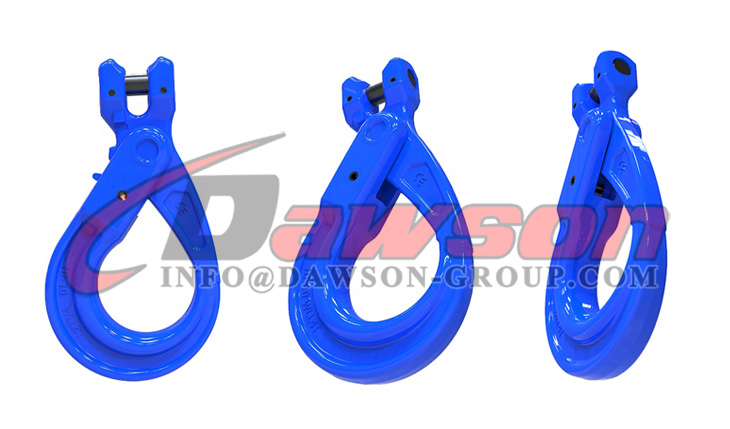 DS1006 G100 Gancho autoblocante de horquilla forjada de tipo europeo para eslingas de cadena de elevaci&oacute;n - Dawson Group Ltd. - F&aacute;brica, fabricante de China