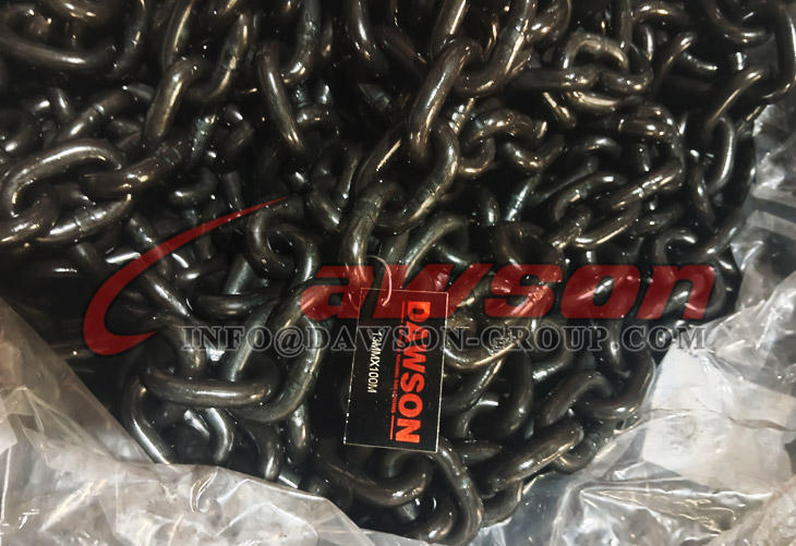 Cadena de elevaci&oacute;n de aleaci&oacute;n de grado 80 de 13 mm, cadena de elevaci&oacute;n G80, cadena de eslabones cortos de grado 80 para eslingas de cadena - Dawson Group Ltd. - Fabricante, proveedor y f&aacute;brica de China