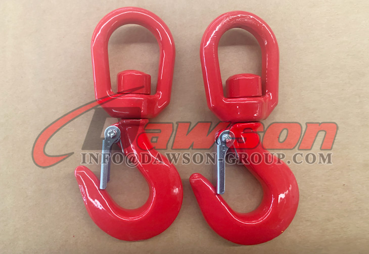DS132 322A G70 Gancho giratorio de acero de aleaci&oacute;n forjado grado 70 - Dawson Group Ltd. - Fabricante, proveedor y f&aacute;brica de China
