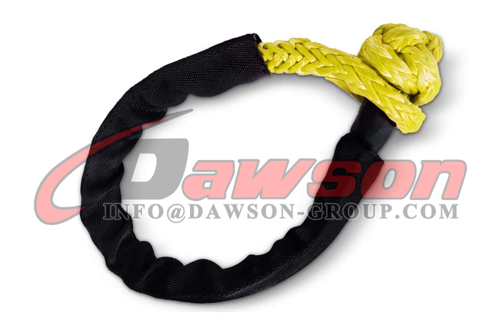 Cuerda de grillete suave, Cuerda de recuperaci&oacute;n de grillete suave UHMWPE para navegaci&oacute;n SUV ATV 4X4 Cami&oacute;n Jeep Recuperaci&oacute;n Escalada Remolque - Dawson Group Ltd. - F&aacute;brica de China