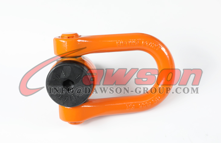 Anel de talha girat&oacute;rio de liga de a&ccedil;o DAWSON G80 para eleva&ccedil;&atilde;o, anel de talha girat&oacute;rio G80, manilha girat&oacute;ria dupla de rosca UNC - Dawson Group Ltd.