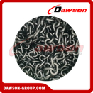 EN818-2 3.2-42MM الصف 80 سلسلة رفع سبيكة، G80 سلسلة الرفع، الصف 80 سلسلة ربط قصيرة لسلسلة الرافعات