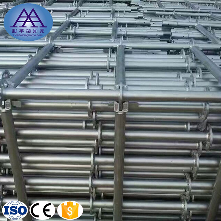 Hot Dipped Galvanized Ringlock Scaffold System In Construction Ringlock ...