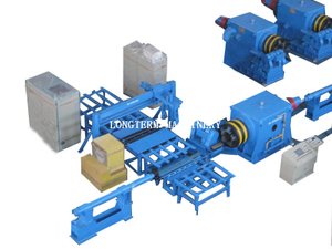 CNG cylinder hot spinning machine for bottom closing