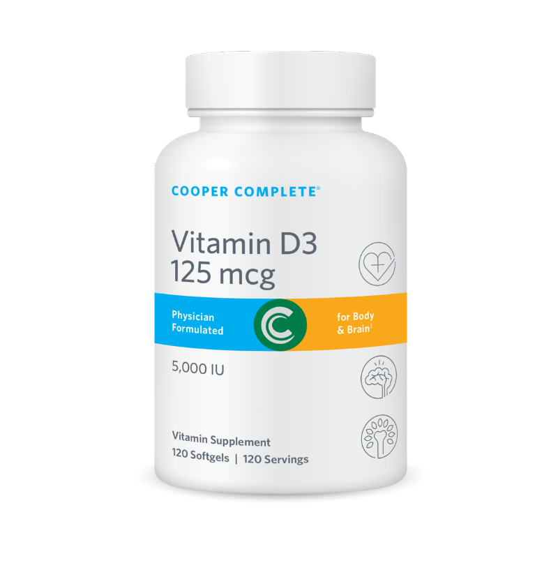Cooper美国库珀维生素D3补充剂（125微克）