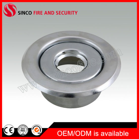 Stainless Material Chrome/White Plated Fire Sprinkler Plate