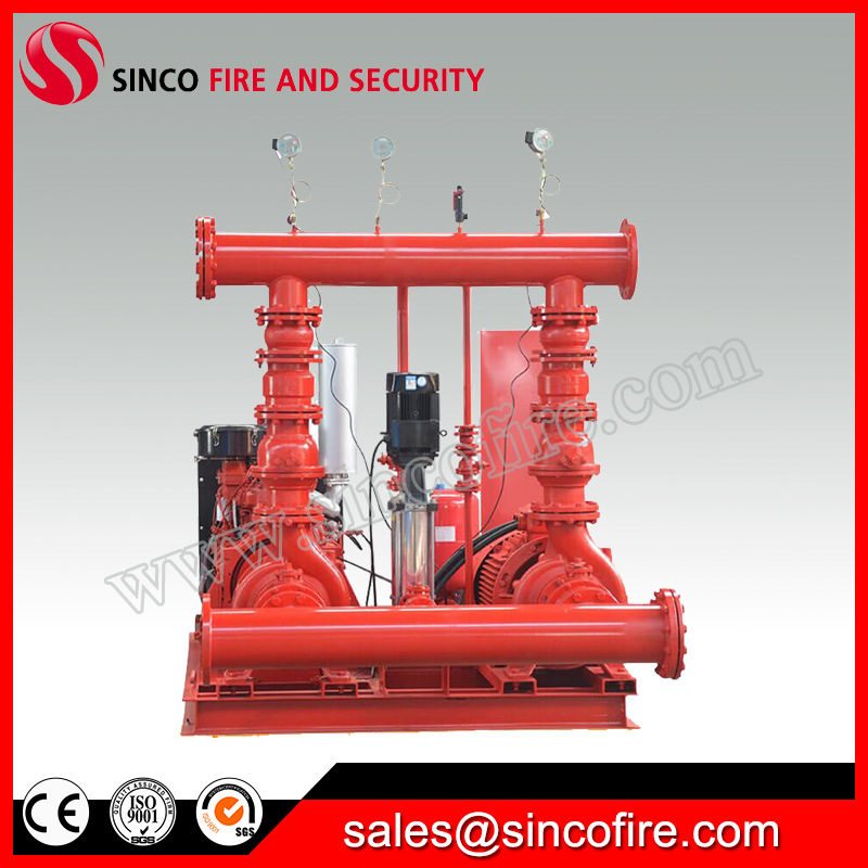 Diesel Electric Jackey Packaged Fire Fighting Water Pump