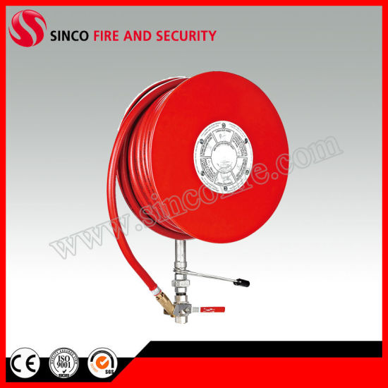 19mm X36m Red Hose Brass Nozzle Fire Hose Reel