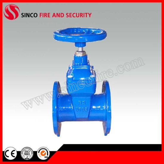 Pn16 Resilient Seated Non Rising Stem Wedge Gate Valve