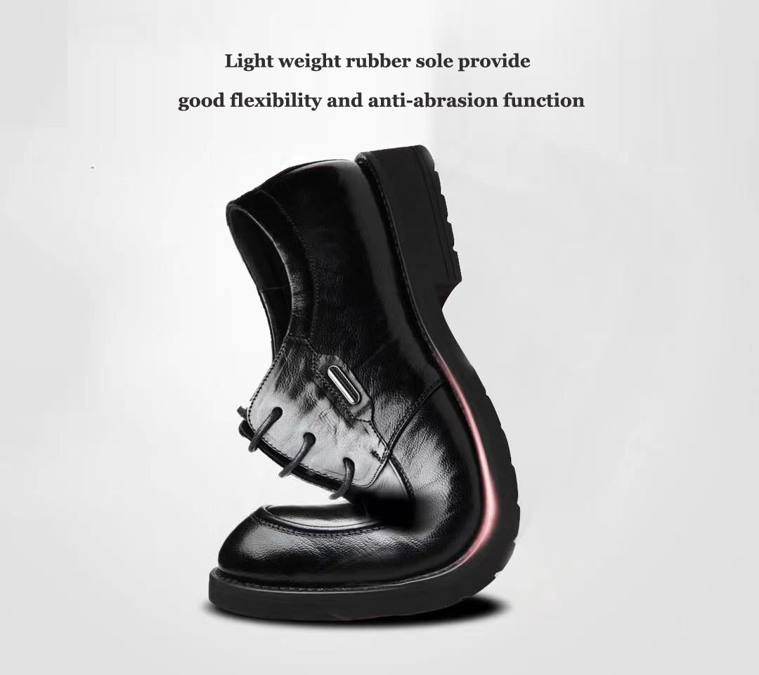 factory direct sale black color leather upper shoes mens casual shoes premium calf business dress men's shoes Zapatilla
