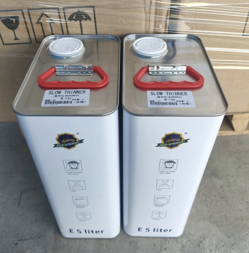 NC-137 High Purity Ethyl & Butyl Acetate Thinner, 4L NC-137 ทินเนอร์เอทิลและบิวทิลอะซิเตทความบริสุทธิ์สูง 4 ลิตร