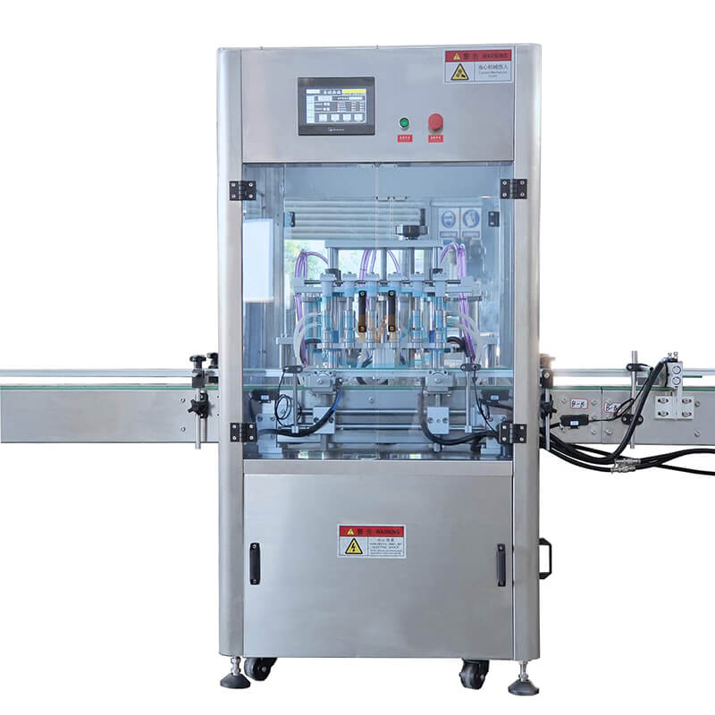 4 nozzles automatic perfume bottle filling machine Máquina llenadora automática de botellas de perfume de 4 boquillas