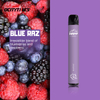 600 Puffs Einweg-Blueberry Raz 2% Vape