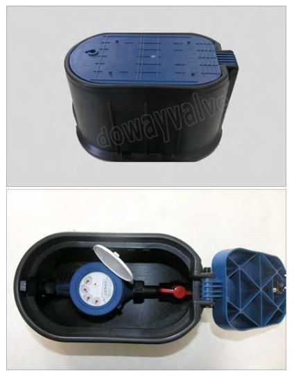 Caja de medidor de agua bloqueable de alta calidad del proveedor de China del OEM