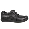 Zapatos oficina caballero negro&rojo marrón 1289