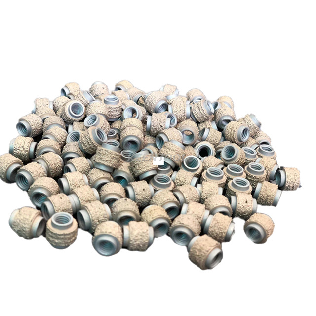 10,5 mm 11,0 mm 11,5 mm galvanizado fio de diamante viu contas