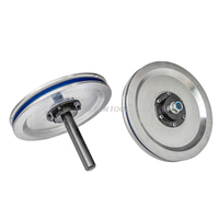 200 mm 300mm 380mm 400mm 800mm 1000mm pequenas rodas voadoras e rodas de direção para máquina de serra de arame