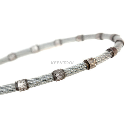 Sierra de hilo multidiamante con revestimiento plástico de 7,2 mm, 8,5 mm y 9,0 mm para corte de losas