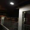 Waterproof Solar Powered LED Garden Lamp Flat Panel Ultra Thin Motion Sensor 36 LED Wall Mounted Lamp with Extension Rod