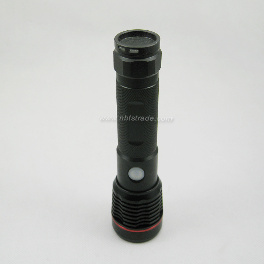  Multi Setting Rechargeable High Power Dimming Aluminium Flashlight 