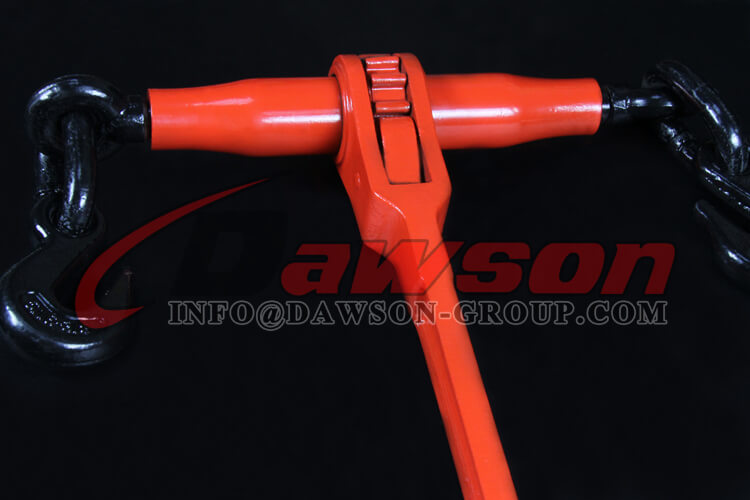 O fich&aacute;rio de carga tipo catraca se adapta ao tamanho da corrente 5-16-3-8, fich&aacute;rio de catraca WLL 8800LBS - Dawson Group Ltd.