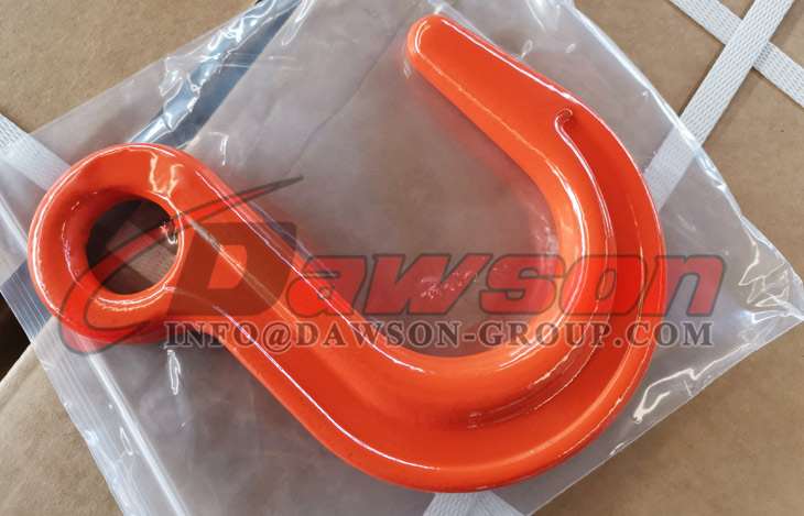 Gancho de fundici&oacute;n de ojo de acero de aleaci&oacute;n forjado DS116 G80 con ojo plano - Dawson Group Ltd. - Fabricante, proveedor y f&aacute;brica de China