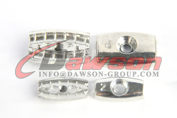 Clip para cable con forma de huevo galvanizado, clip para cable ovalado de acero galvanizado el&eacute;ctrico - Dawson Group Ltd. - Proveedor de China, F&aacute;brica