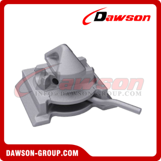 DS-BD-F1 Twistlock em cauda de andorinha 45°, trava e base tipo cauda de andorinha para contêiner de transporte