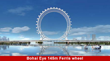 Bohai Eye 145m 観覧車、観覧車、空間構造 - Dawson Group Ltd. - 中国メーカー、サプライヤー、工場