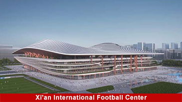 西安国際サッカーセンター、スポーツ会場、空間構造 - Dawson Group Ltd. - 中国メーカー、サプライヤー、工場