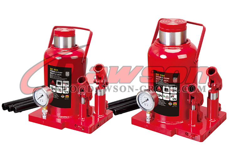Gato de botella de bomba doble 32T 50T, resistente con man&oacute;metro - Dawson Group Ltd. - Fabricante, proveedor y f&aacute;brica de China