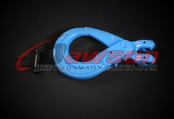 DS1006 G100 WLL 4T Gancho autoblocante de horquilla forjada de tipo europeo para eslingas de cadena de elevaci&oacute;n - Dawson Group Ltd. - Proveedor de China, F&aacute;brica
