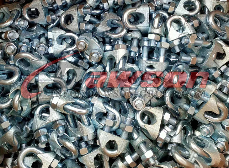 Din 741 Galv.Clip para cable de alambre de fundici&oacute;n maleable, Clips para cable de alambre galvanizado de acero fundido - Dawson Group Ltd. - Fabricante, proveedor y f&aacute;brica de China