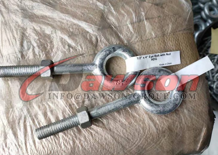 Perno de argolla con tuerca regular de acero forjado G291 - Dawson Group Ltd. - Proveedor, f&aacute;brica y fabricante de China