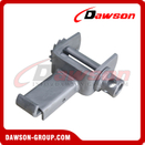 Guincho de caminhão, guincho de reboque, guincho de porta para bolsos de estaca, 2500kg 5500lbs guincho de amarração para amarração de carga