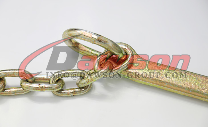 DAWSON G70 牽引チェーン、片端に 15 J フック、大型車両用グラブフック付き - Dawson Group Ltd. - 中国メーカー、工場