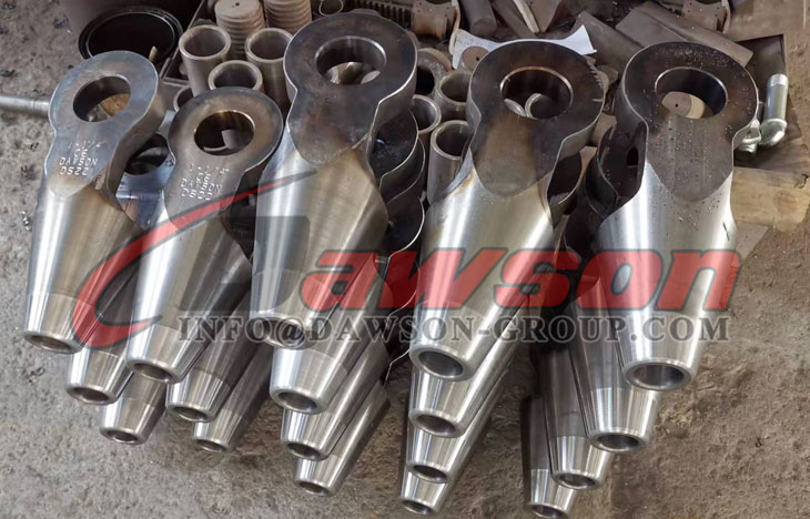 Z&oacute;calos para cable de alambre de zinc abierto de acero de alta resistencia DG-416, Z&oacute;calos de acero forjado - Dawson Group Ltd. - Fabricante, proveedor de China