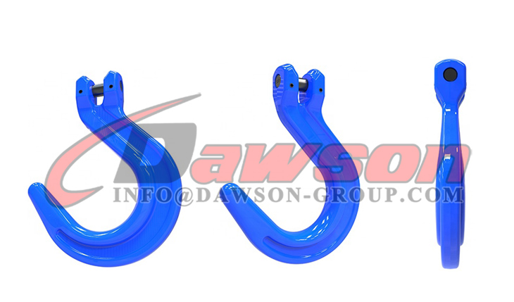 DS1082 G100 鍛造合金鋼クレビス鋳造フック、大きな開口部フック - Dawson Group Ltd. - 中国サプライヤー、工場、メーカー