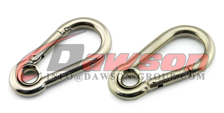 DIN5299A アイレット付き電気亜鉛メッキ スナップ フック カービン フック - Dawson Group Ltd. - 中国サプライヤー、メーカー、工場
